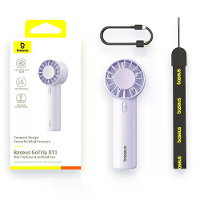 Baseus GoTrip DT1 Mini Turbine Handheld Fan 3 Snelheden Verstelbare Draagbare Ventilator 1200mAh Oplaadbare Ventilator v