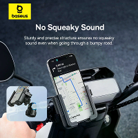 Baseus GoTrip serie Fiets Telefoonhouder 360° Draaibaar Anti shake voor 5.7'' 7.2'' Mobiele Telefoon Elektrische Motorfi