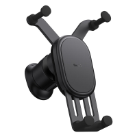 Baseus Gravity Car Telefoonhouder Luchtrooster Clip Beugel Y vormige Zwaartekrachtstructuur Siliconen Pad Montagestandaa
