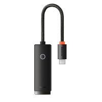 Baseus Lite Series USB A naar Ethernet adapter 100Mbps USB LAN RJ45 Aluminium USB C adapter voor PC laptop TV Tablet