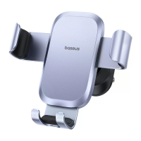 Baseus Metal Era Go Gravity Auto Telefoonhouder Luchtventilatiebeugel met Haak 360° Rotatie Universeel voor 4.7 7.2 Inch