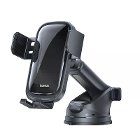 Baseus PrimeTrip VL1 Zonne energie Automatische Auto Telefoonhouder met Auto Sensor Klem 360° Rotatie 300mAh Batterij Ce