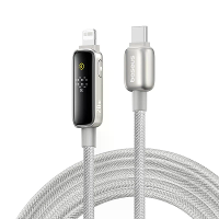 Baseus Vipow 20W USB C naar iP Digitale Display Kabel Snelle Opladen Gegevensoverdracht Versterkte Koper Kern Lijn 1M/2M