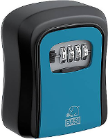 Basi 2101 0000 1113 SSZ 200 Sleutelkluis Cijferslot Zwart, Blauw