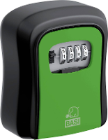 Basi 2101 0000 1115 SSZ 200 Sleutelkluis Cijferslot Zwart, Groen