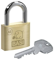 Basi 5091 0050 0034 Hangslot Gelijksluitend Hangslot met profielcilinder