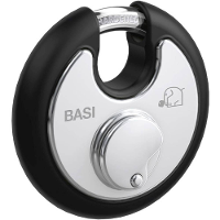 Basi 6100 7020 SCHW Hangslot Verschillend sluitend Zwart
