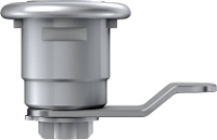 Basi 9000 1327 Hendelslot Zilver