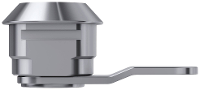 Basi 9000 1333 Hendelslot Zilver
