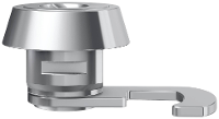 Basi 9000 1358 Hendelslot Zilver