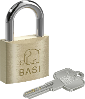 Basi VB5091 0050 0020 Hangslot Gelijksluitend Hangslot met profielcilinder