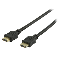 Basic HDMI 1.4 Kabel verguld 1m
