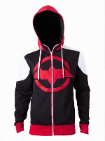 Batman Arkham Knight   Red Logo Hoodie