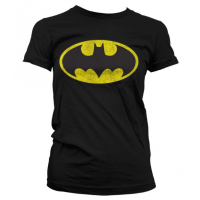 Batman dames verkleed T shirt korte mouwen