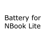 Batterij voor N ONE NBook Lite Laptop