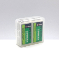 Soshine SBC 018 Batterijbox Aantal cellen: 2 9V (blok) (l x b x h) 54 x 52 x 19 mm