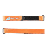 BAYCKRC Klitteband Kabelbinder Batterijriem Anti slip Metaalgesp buckle herbruikbaar magische haak lus绑定