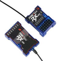 BAYCKRC PR6 2.4GHz ELRS 6CH 10mW Lage Latentie Ontvanger voor RC Vliegtuig Vaste Vleugel RC Auto Bot