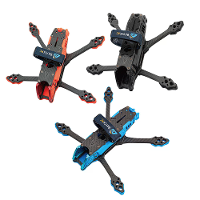 BAYCKRC SEAS HARKS DC5 230mm Wielbasis 5 Inch 6S Carbon Fiber Frame Kit voor DIY RC FPV Racing Drone