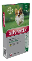 Advantix 40/200 voor honden 6 pipetten
