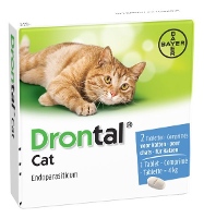 Drontal Kat Klein Ontwormtabletten 2st