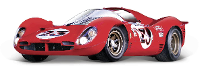 Bburago Ferrari Race 330 P4 Daytona ´67 1:24 Auto
