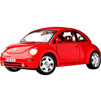Vw Beetle 1998 1:18 Rood