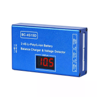 BC 4S15D Balanslader Spanningsdetector DC 9V 16V Invoer voor 2 4S Li Poly/Li ion Batterij met JST XH Stekker