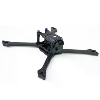 BCROWFPV PRO V7 188mm 5.1 Inch Koolstofvezel Frame Kit 5mm Arm voor DIY FPV Freestyle RC Race Drone