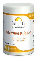 Be life Vitamines K2 D3 1000 Capsules