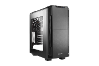 BeQuiet Silent Base 600 Midi tower Gaming behuizing Zwart 2 voorgeÃ¯nstalleerde ventilators, Zijvenster, Harde schijf installatie zonder gereedschap