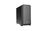 BeQuiet Silent Base 601 Midi tower PC behuizing Zwart 2 voorgeïnstalleerde ventilators, Geluidsdemping, Stoffilter