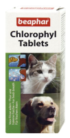 Beaphar Chlorophyl Tabletten voor hond en kat 2 x 30 tabletten