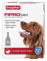 Beaphar Fiprotec Hond Tegen Teken En Vlooien #95;_40 60 Kg 3 Pip