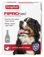 Beaphar Fiprotec Hond Tegen Teken En Vlooien #95;_40 60 Kg 3 Pip