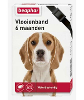 Beaphar vlooienband hond Zwart
