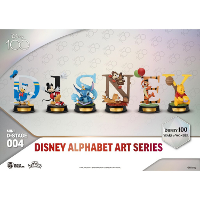 Beast Kingdom Disney: 100 Years of Wonder   Disney Alphabet Art Series PVC Diorama Set decoratie