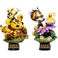 Beast Kingdom League of Legends: Nunu and Beelump and Heimerstinger PVC Diorama Set decoratie