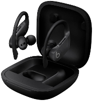 Beats Powerbeats Pro In Ear oordopjes Bluetooth Stereo Zwart Ruisonderdrukking (microfoon) Oplaadbox, Bestand tegen zweet, Waterafstotend, Oorbeugel