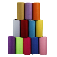 Beautiful Wedding Gift Party Decoration Tulle Spool Multi Color