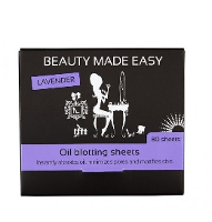 Beauty Made Easy Oil Blotting Sheets Lavender