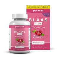 Greenkick Blaas Plus D mannose Cranberry & Berendruif