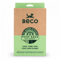 Beco Bags Poepzakjes met handvatten   120 stuks 1 verpakking