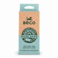 Beco Bags Poepzakjes Mint   60 stuks 1 verpakking