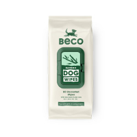 Beco Bamboo Dog Wipes hypoallergene doekjes hond (80 stuks) Geurloos