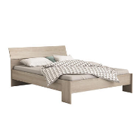 Bed Pricy   eikenkleur   140x190/200 cm   Leen Bakker