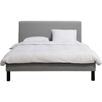 Bed Stijn   grijs   160x200 cm   Leen Bakker