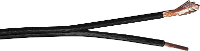 Bedea 10460911 100 Luidsprekerkabel 2 x 0.75 Mm² Zwart 100 m