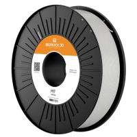 BEDROCK 3D Pet 0303a450 PET White 1.75 Mm 4.500 G Filament PET kunststof 1.75 Mm 4500 g Wit 1 stuk(s)