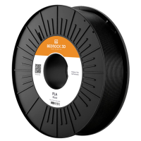 BEDROCK 3D PLA 0002b450 PLA Black 2.85 Mm 4.500 G Filament PLA kunststof 2.85 Mm 4500 g Zwart 1 stuk(s)